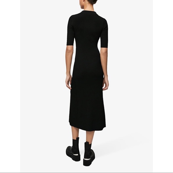 Maje RIMOSALLY Knit Midi Dress - Picture 2 of 5